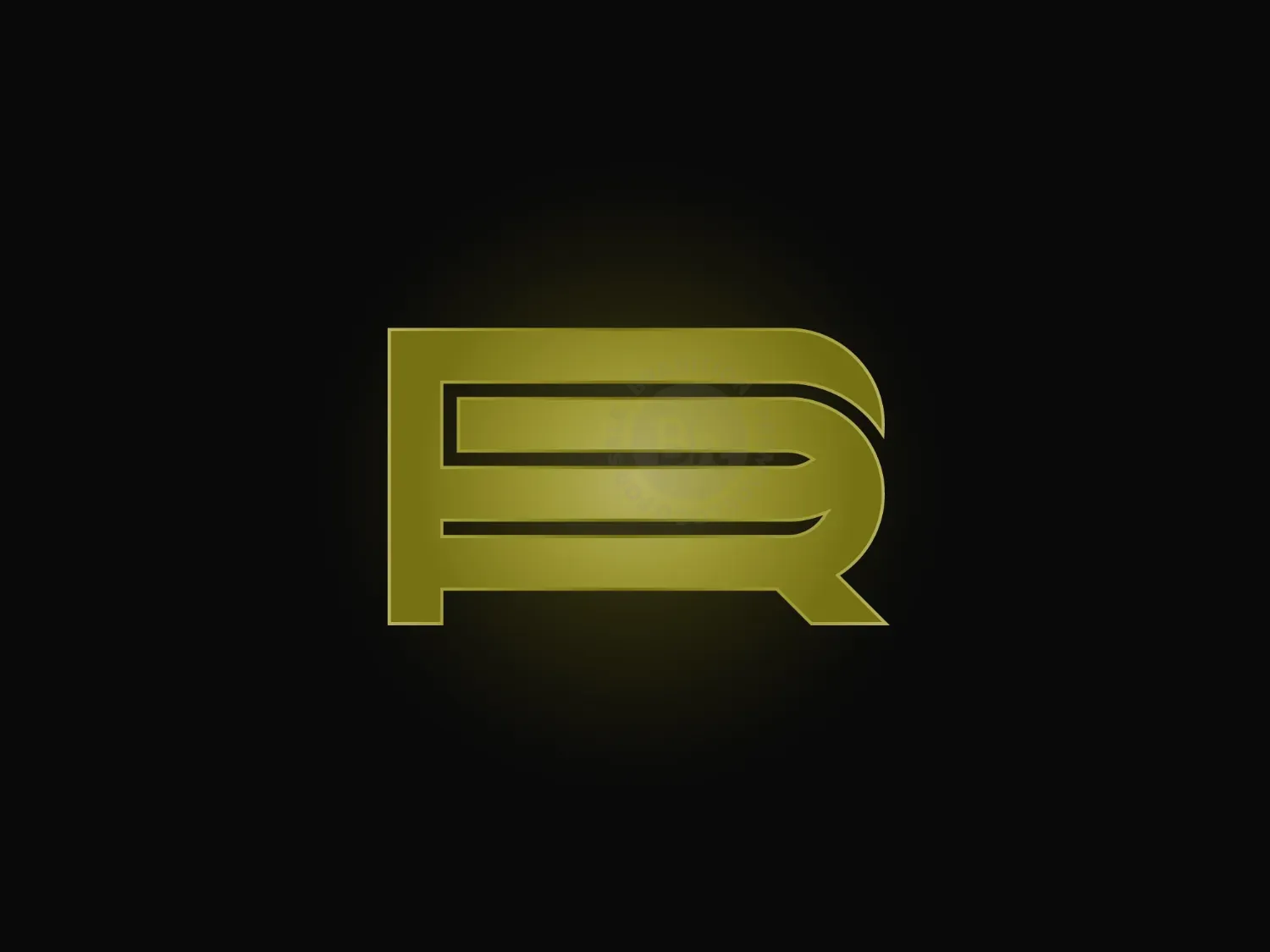 RP Or PR Monogram Logo