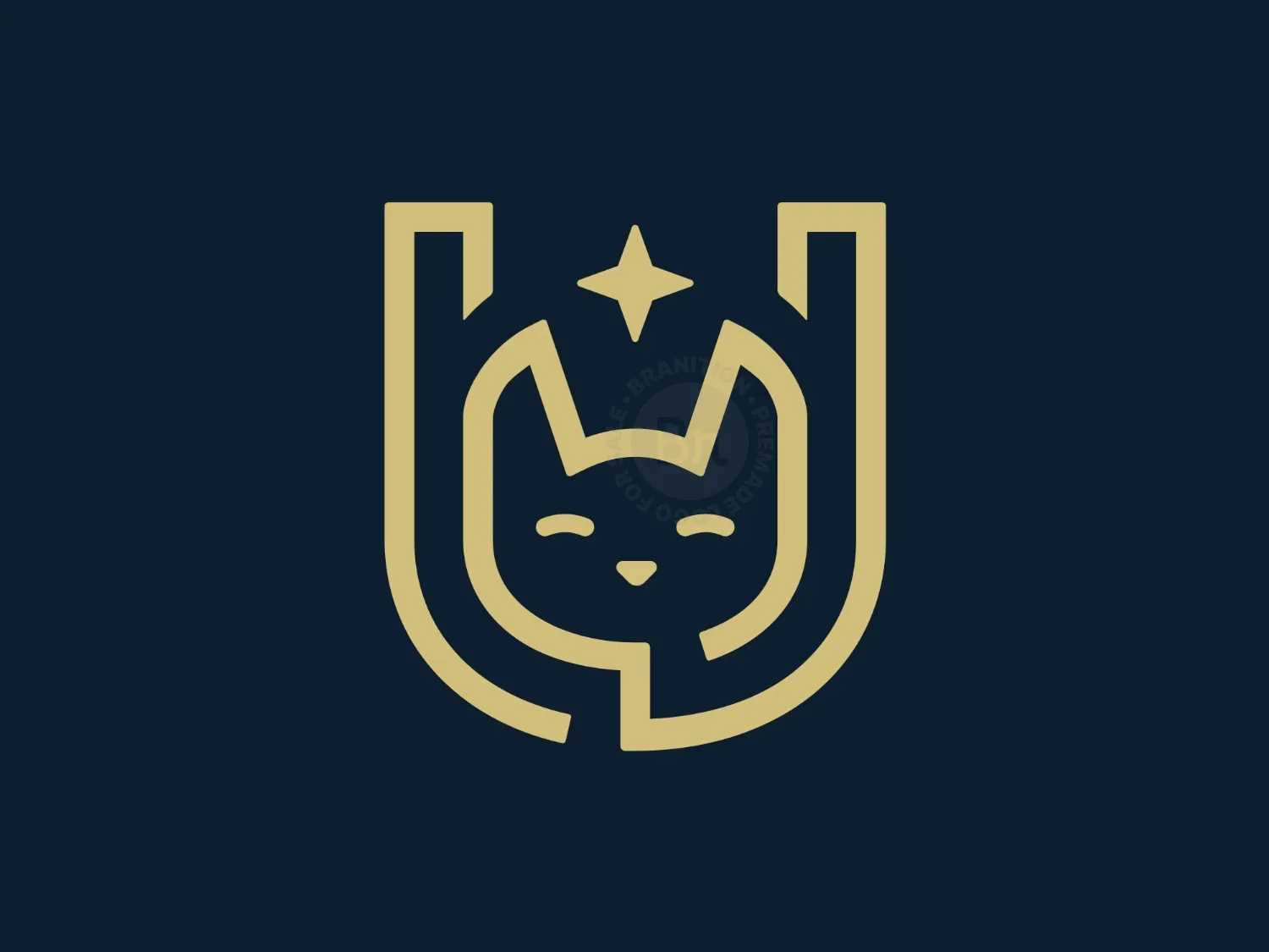 Stylized U Cat Logo