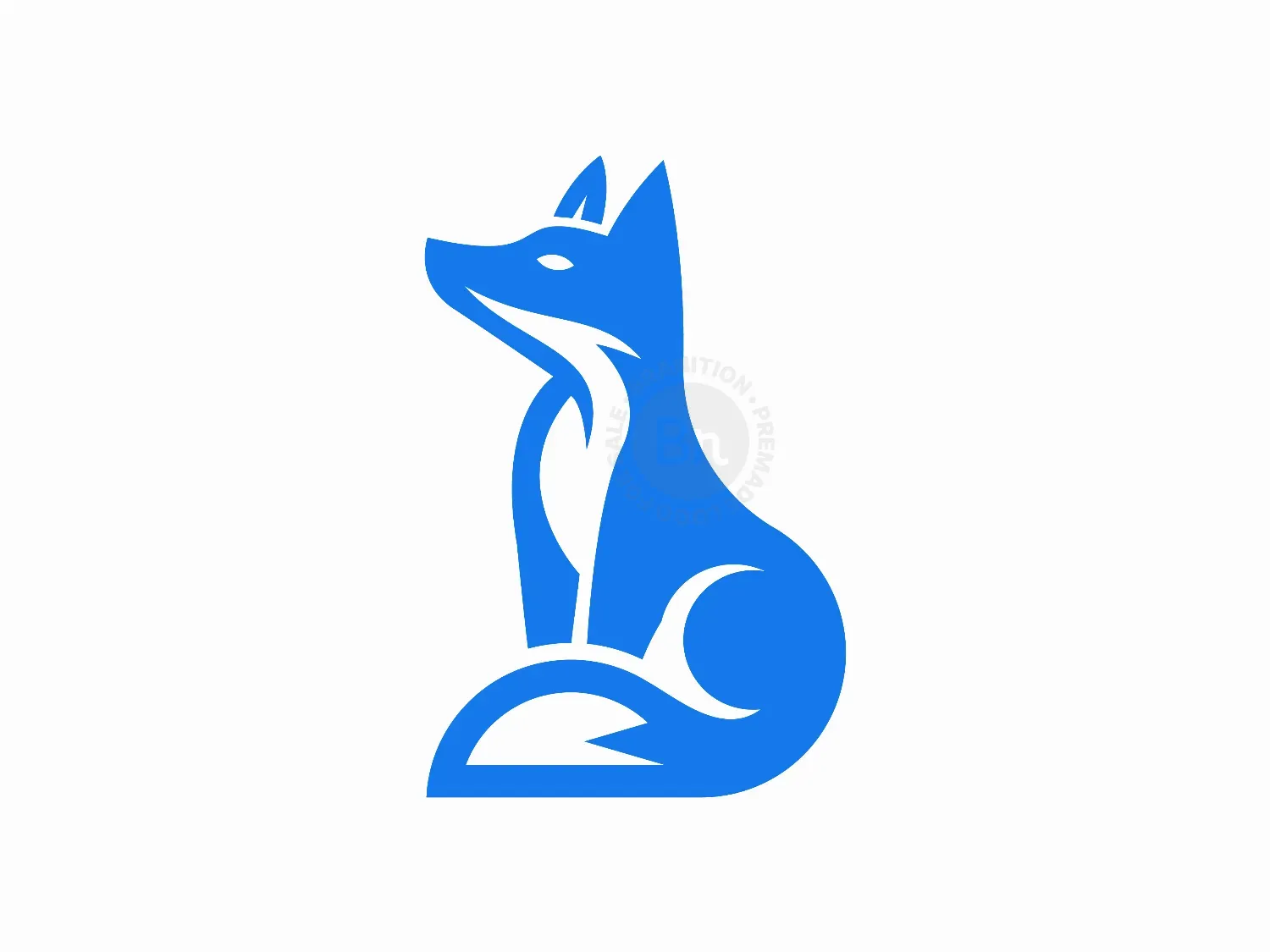 Blue Fox Cute