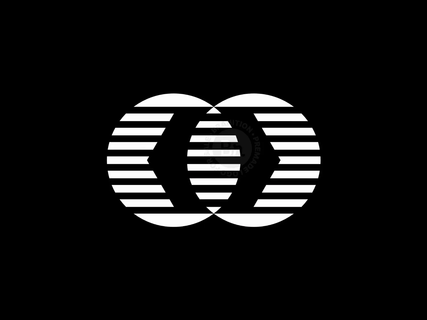 Abstract Letter CD Solar Logo