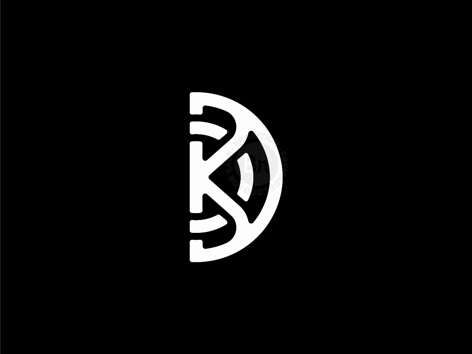Letter KD DK Logo