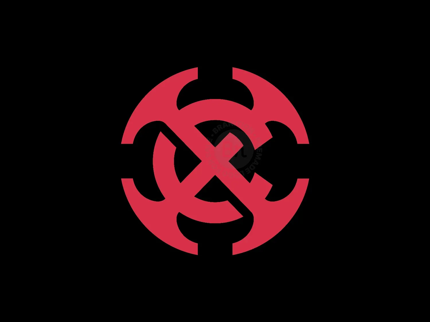 x monogram logo 31