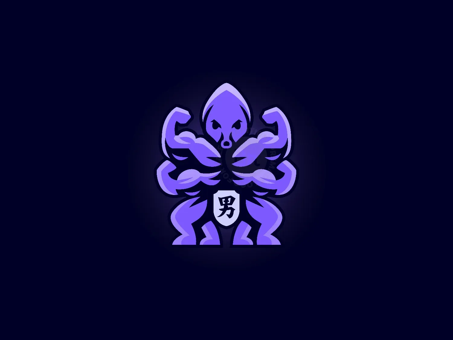 Muscular Octopus Man