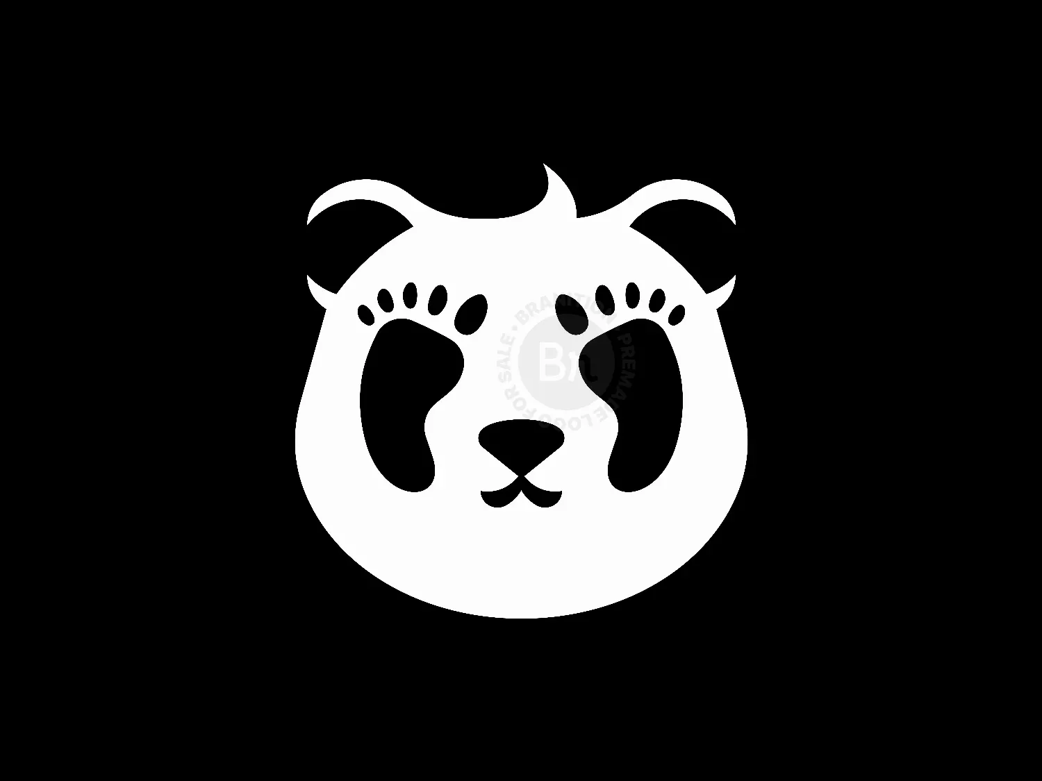 Exclusive Logo 16909, Yoga Panda Logo