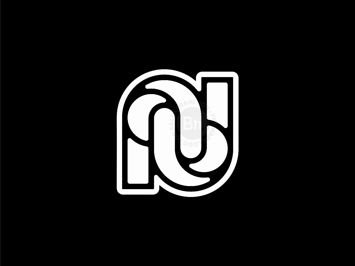 Letter N Infinity Logo