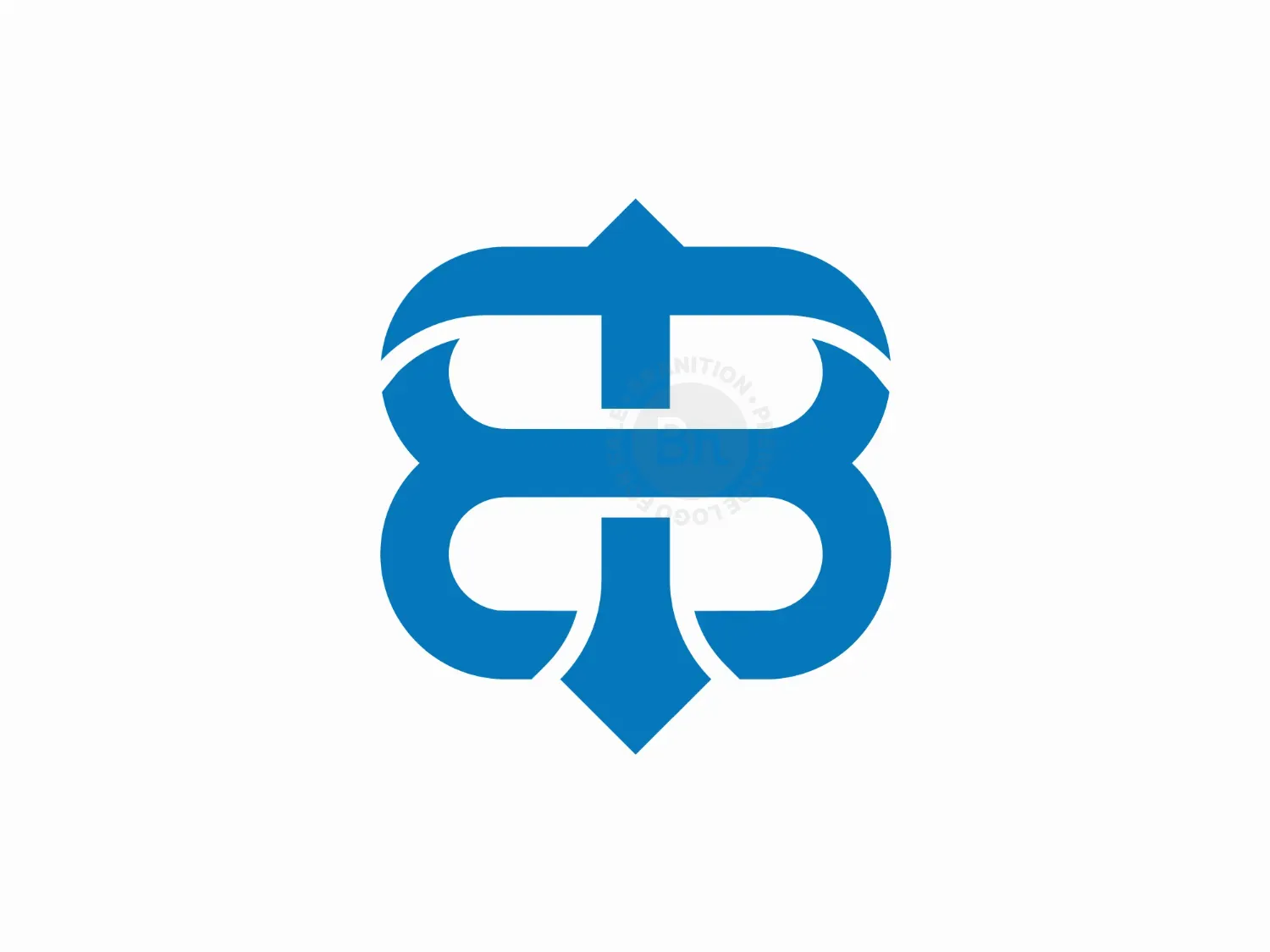Abstract unique letter BT logo design vector Stock Vector Image & Art -  Alamy