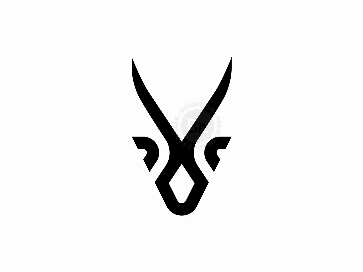 Stylish Y Antelope Logo
