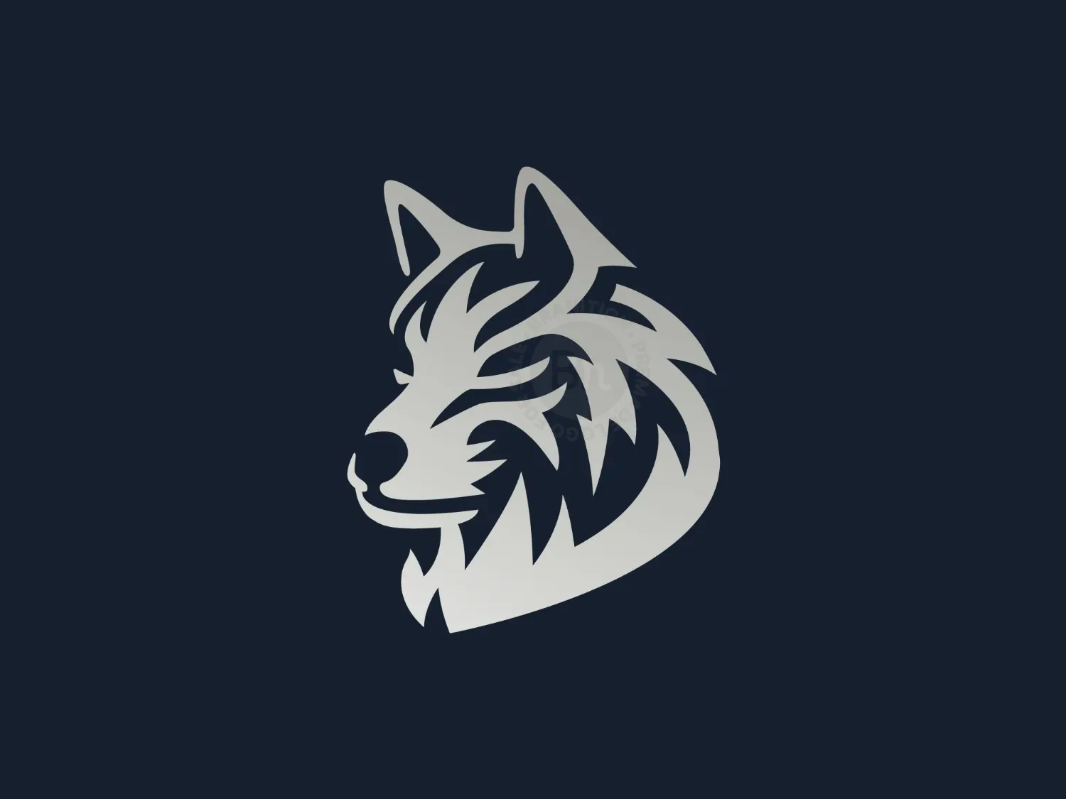 White Wolf Logo - Branition