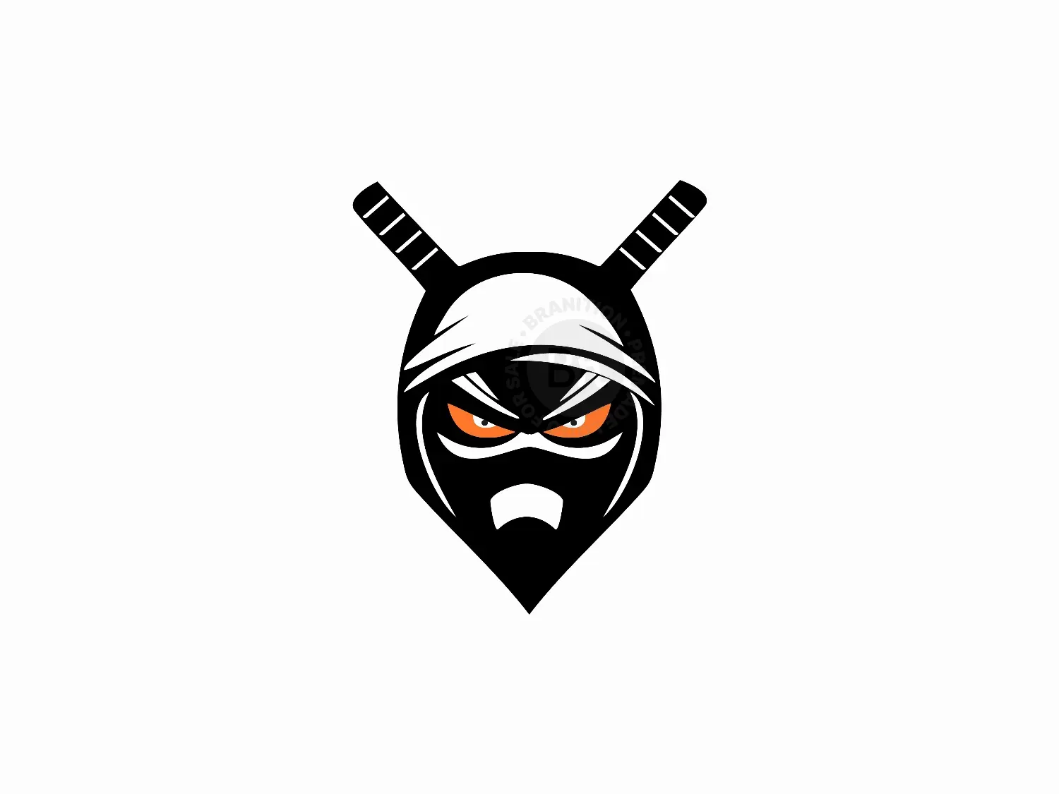 Ninja Head Logo