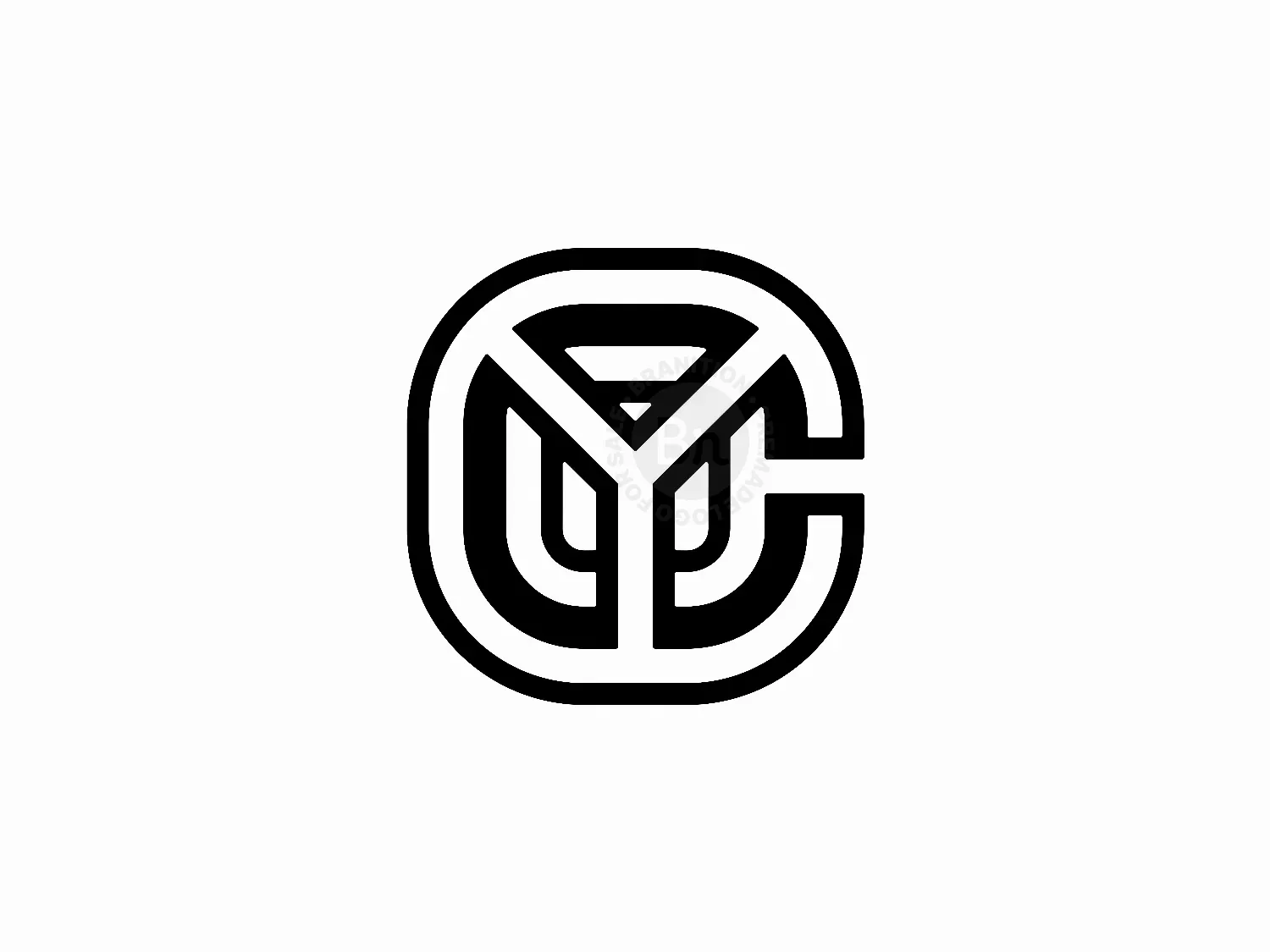 CY YC Logo Design Vector Graphic by xcoolee · Creative Fabrica