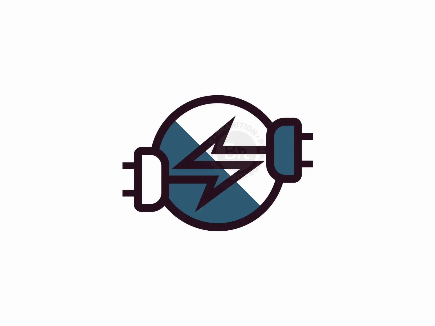 Energy Logo - Electric Power Spark Logo - Tech technology - UpLabs