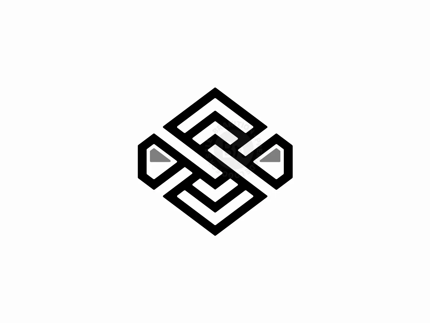 Letter S Diamond Logo