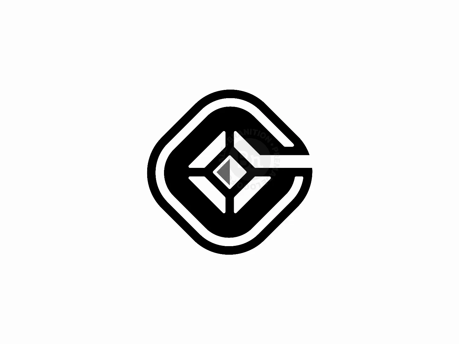 Letter G Diamond Logo