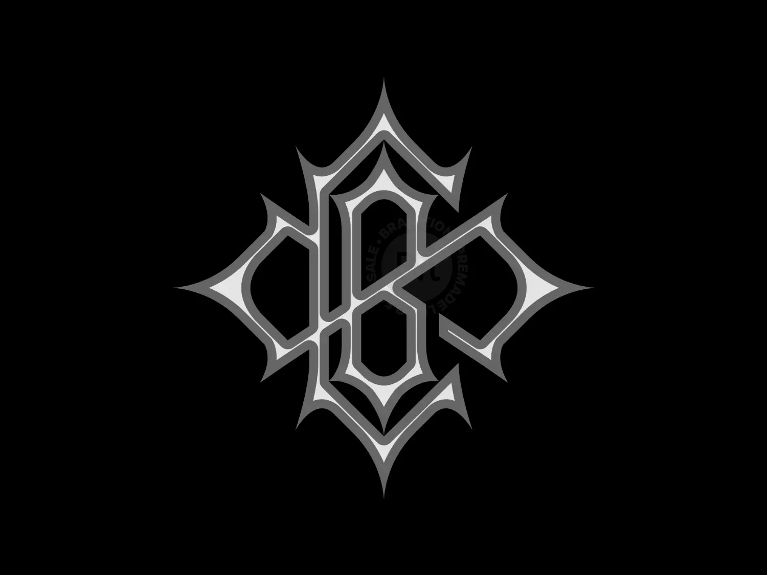 Gothic Monogram SBC Logo