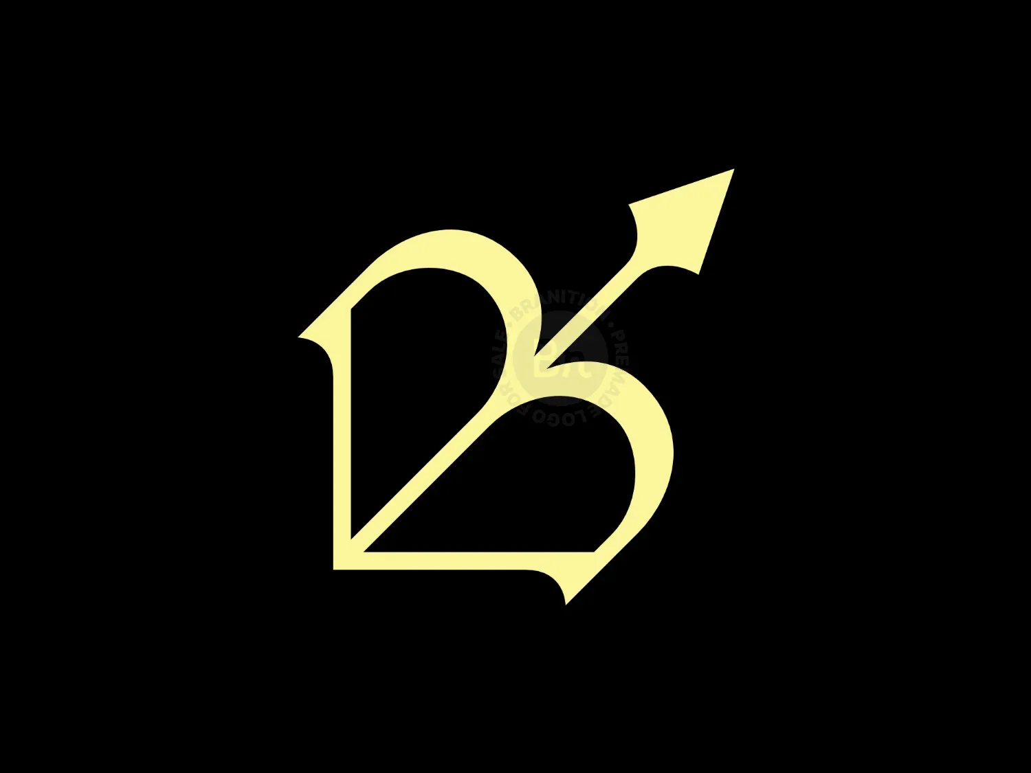 Letter B Arrow Logo