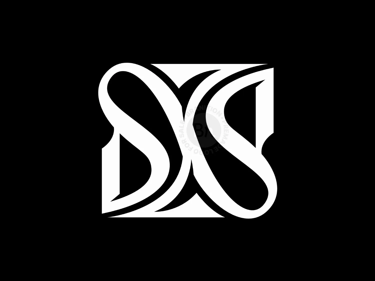 Unique Letter DX Ambigram Logo