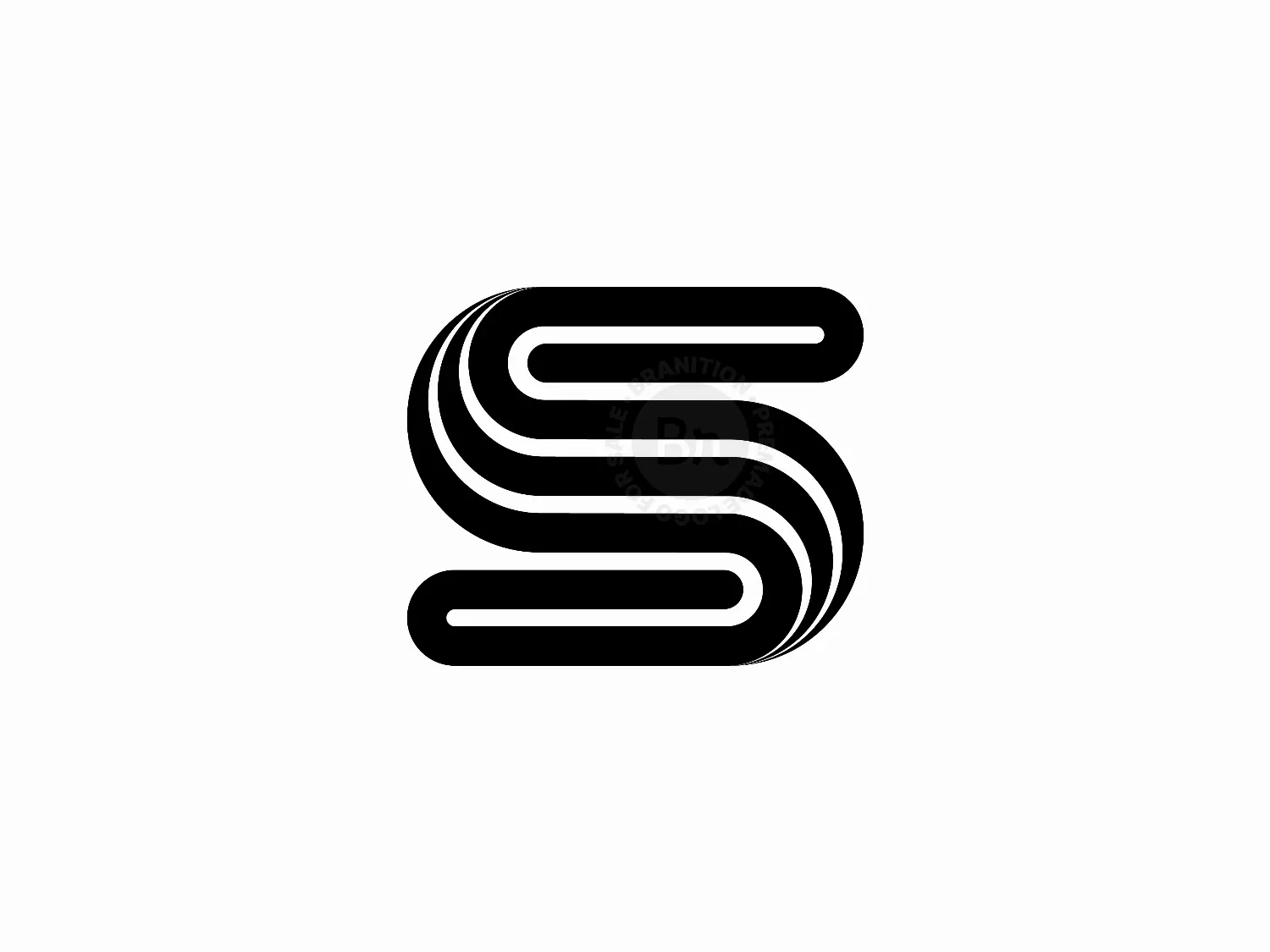 S Abstract Logo