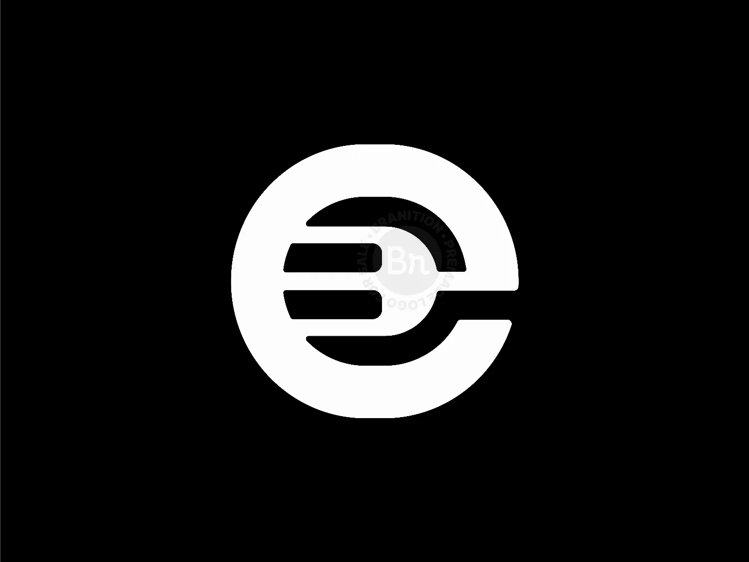 Letter E Fork Logo