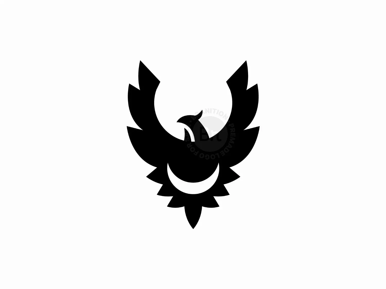 Eagle Face Vector Logo Template. Stock Vector - Illustration of falcon,  flight: 264156880