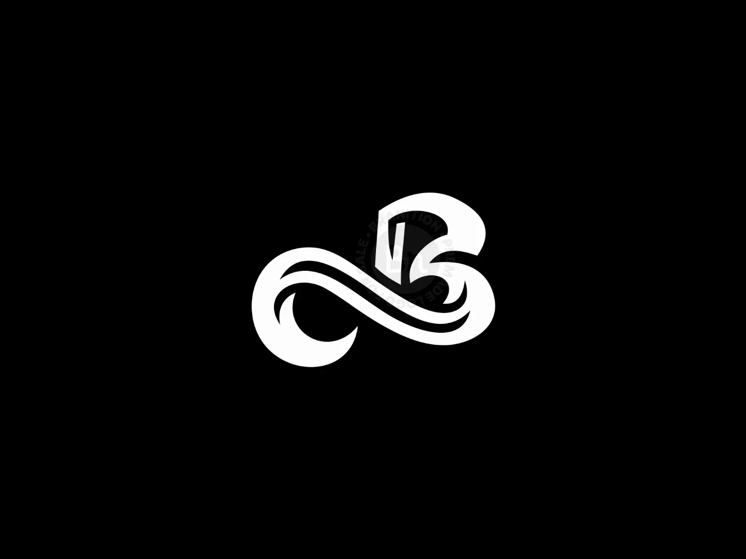 Letter B Infinity Logo