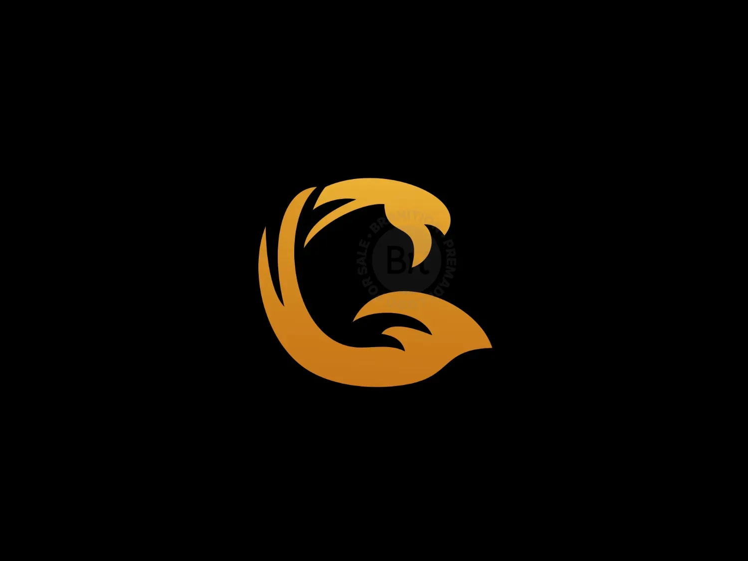 Letter G Swan Logo