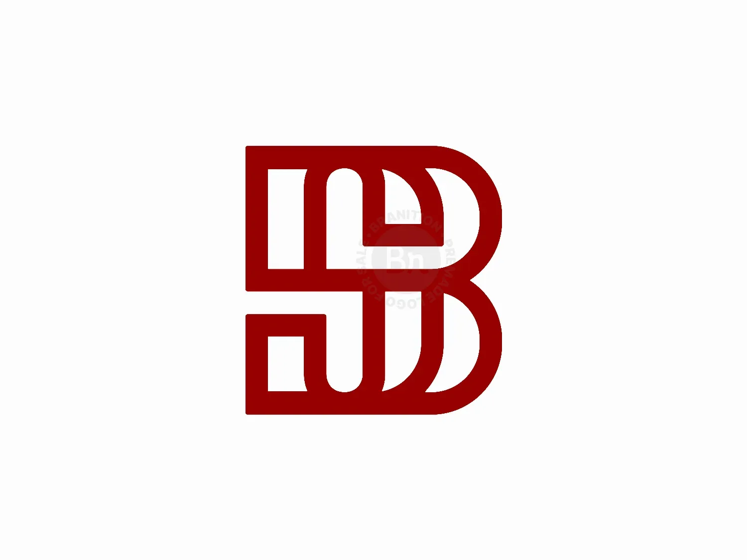 Letter BS SB Line Logo
