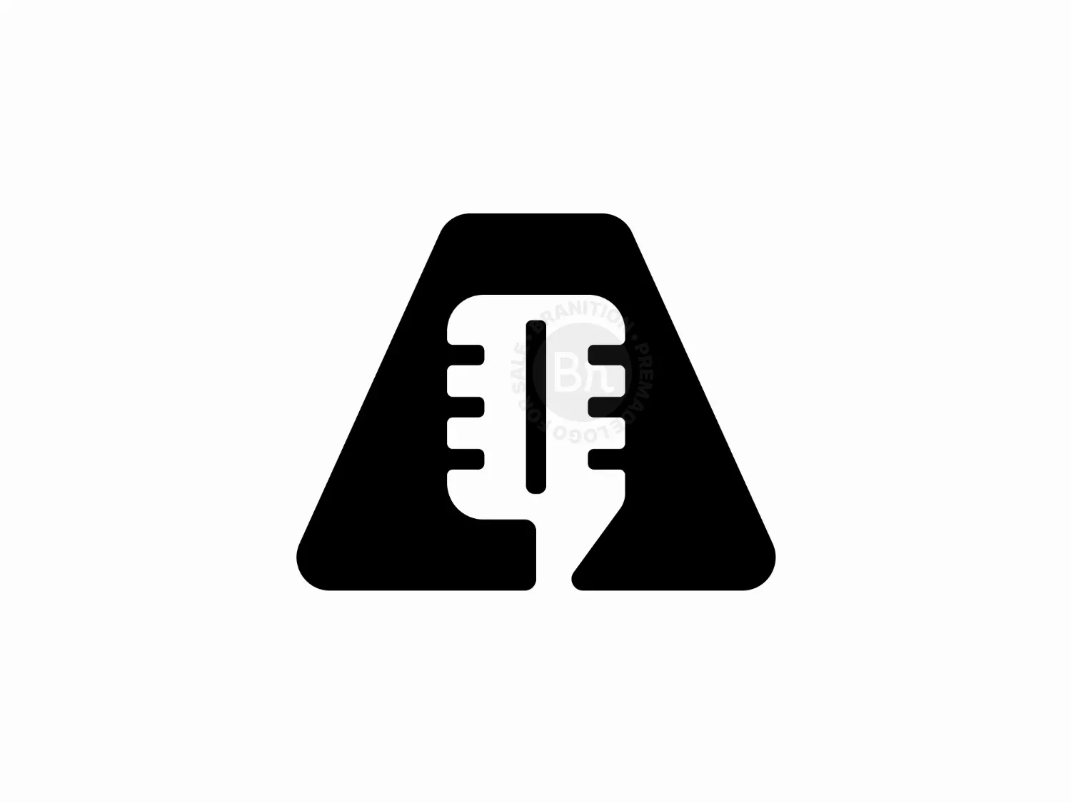 A Podcast Logo