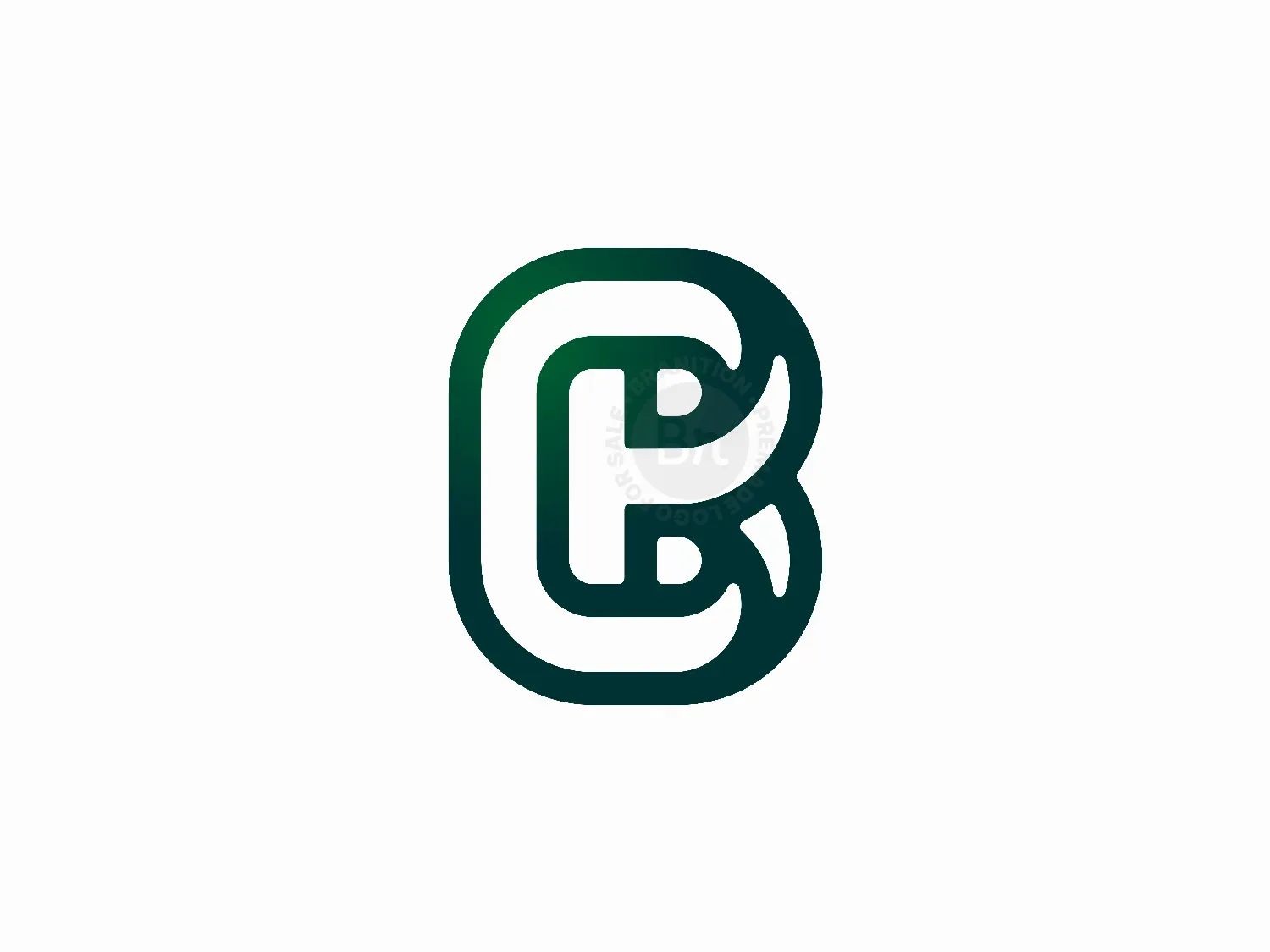 Letter BP PB Logo
