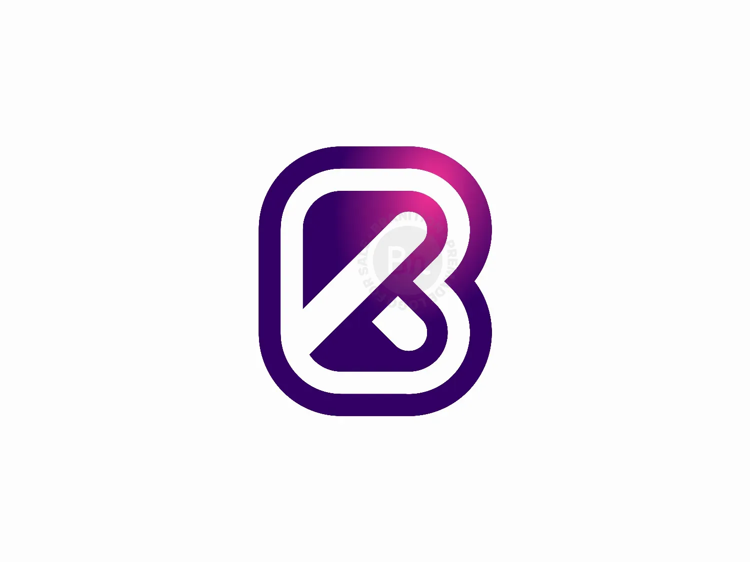 Initial BK Letter KB Logo