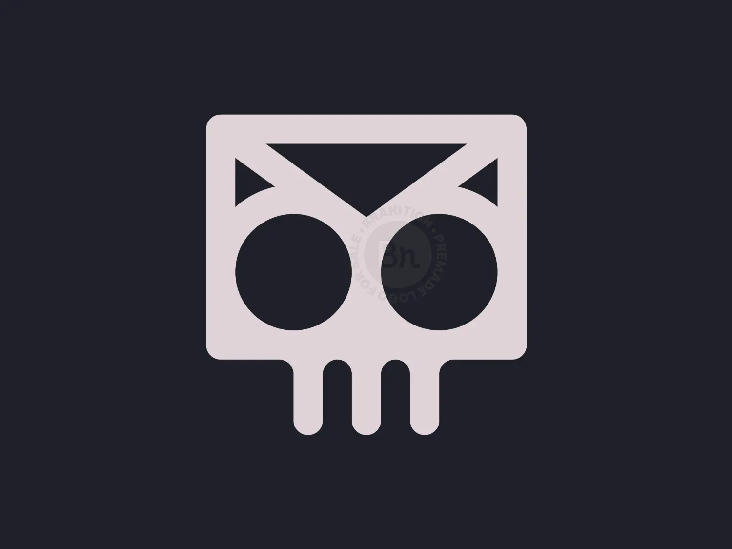 Mail Skull Logo