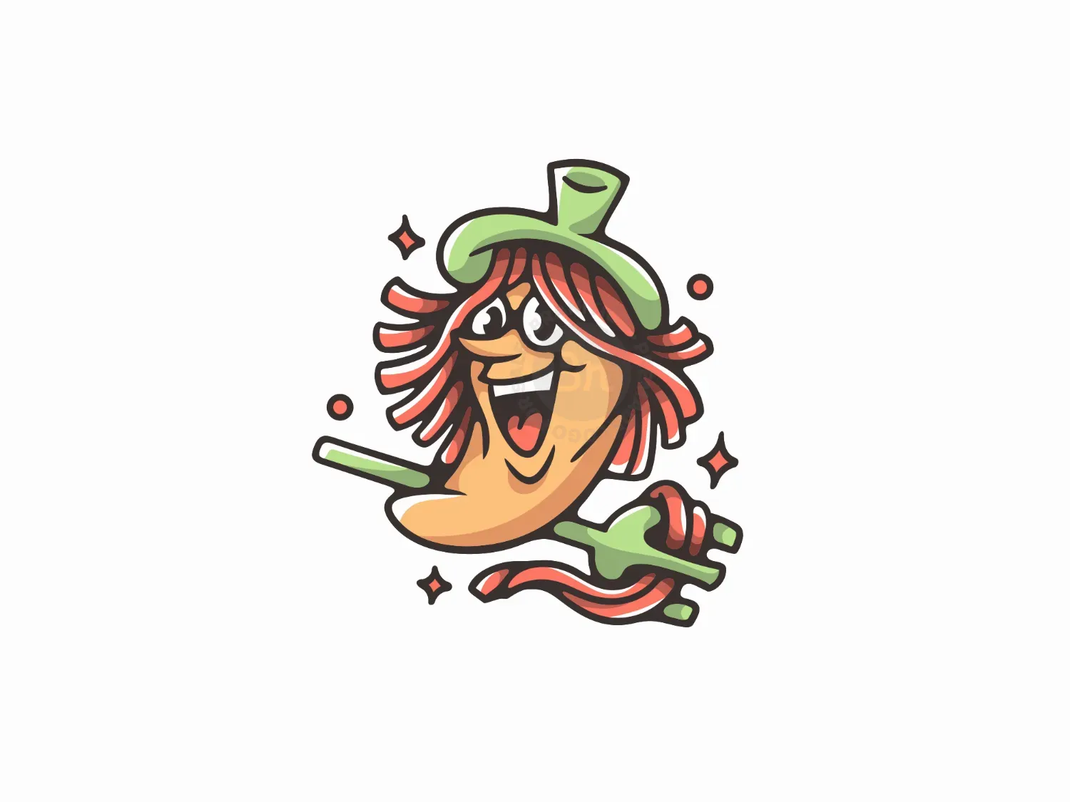 Chili Witch Noodles Logo