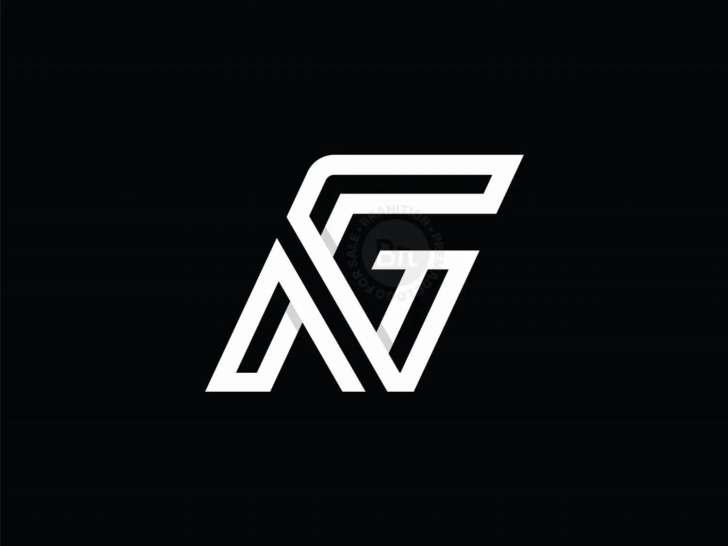 Initials Letter NG Logo