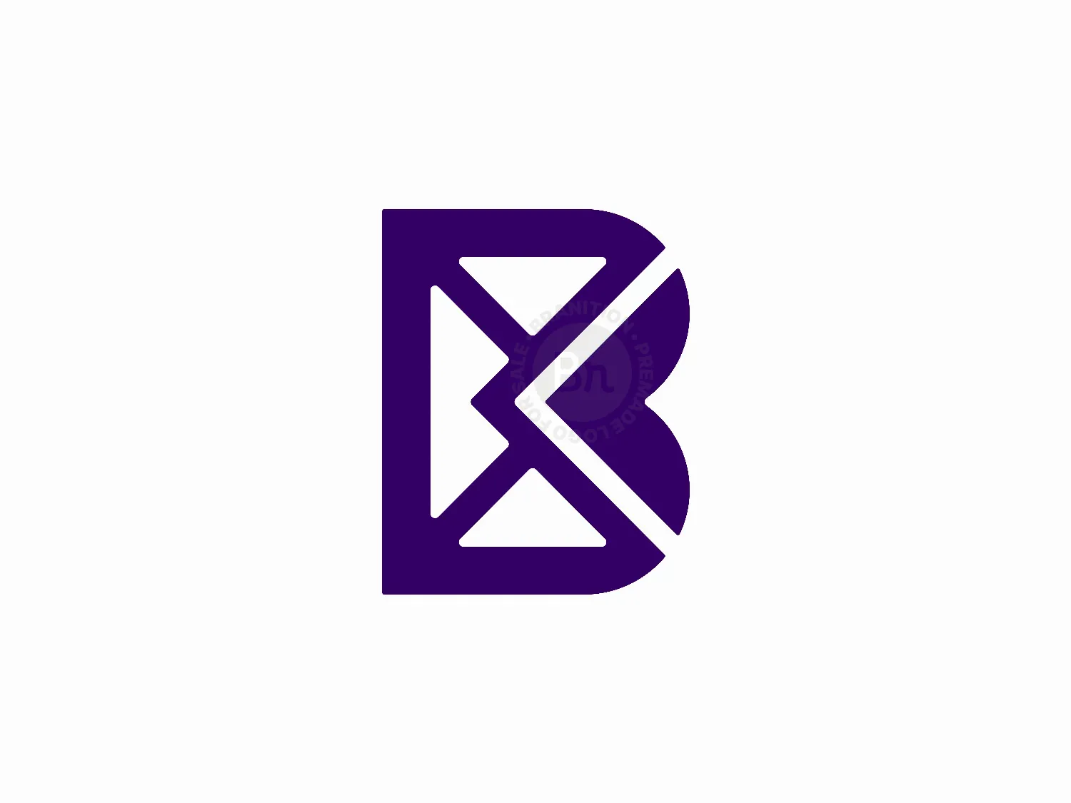 Letter B Mail Logo