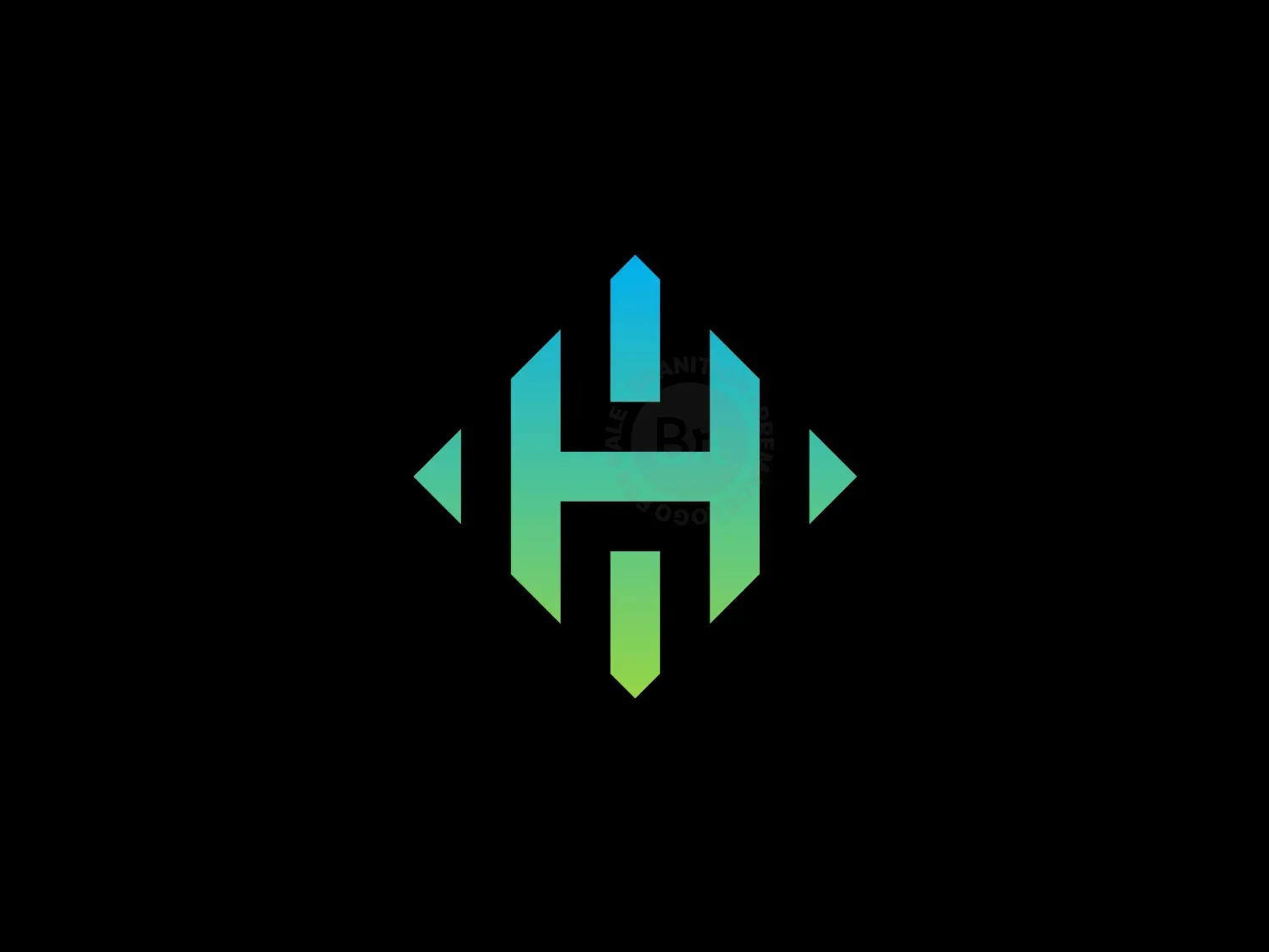Premium Vector | Initial h gaming logo design template inspiration vector  illustration