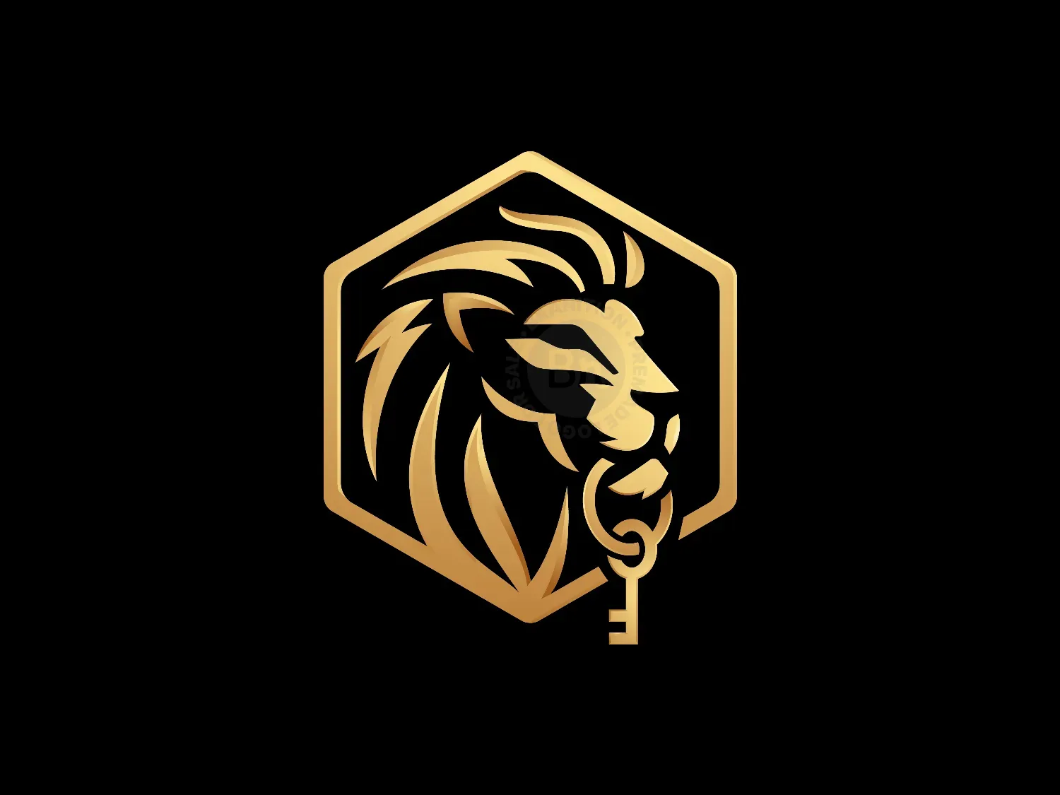 Lion Key Hexagon