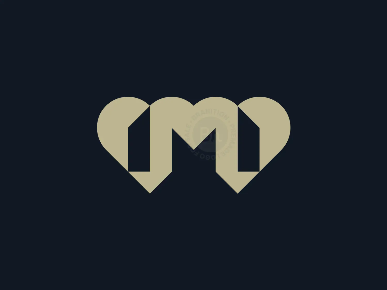 M Building Love Logo