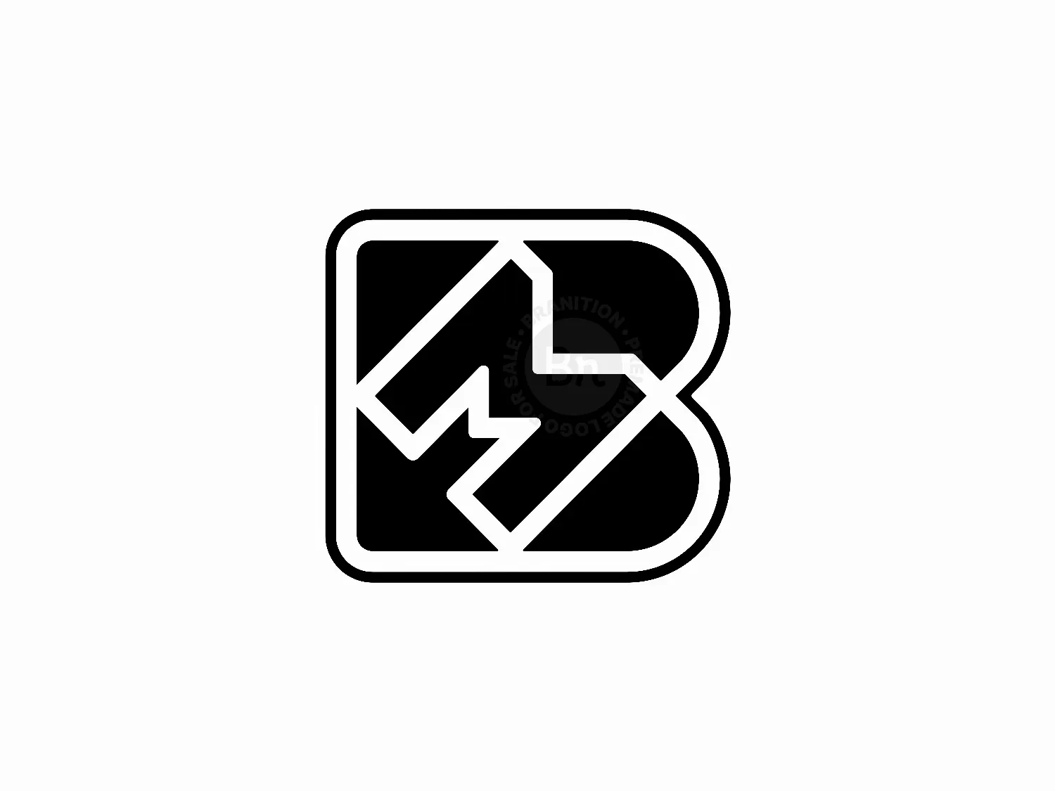 Initial BM Letter MB Logo
