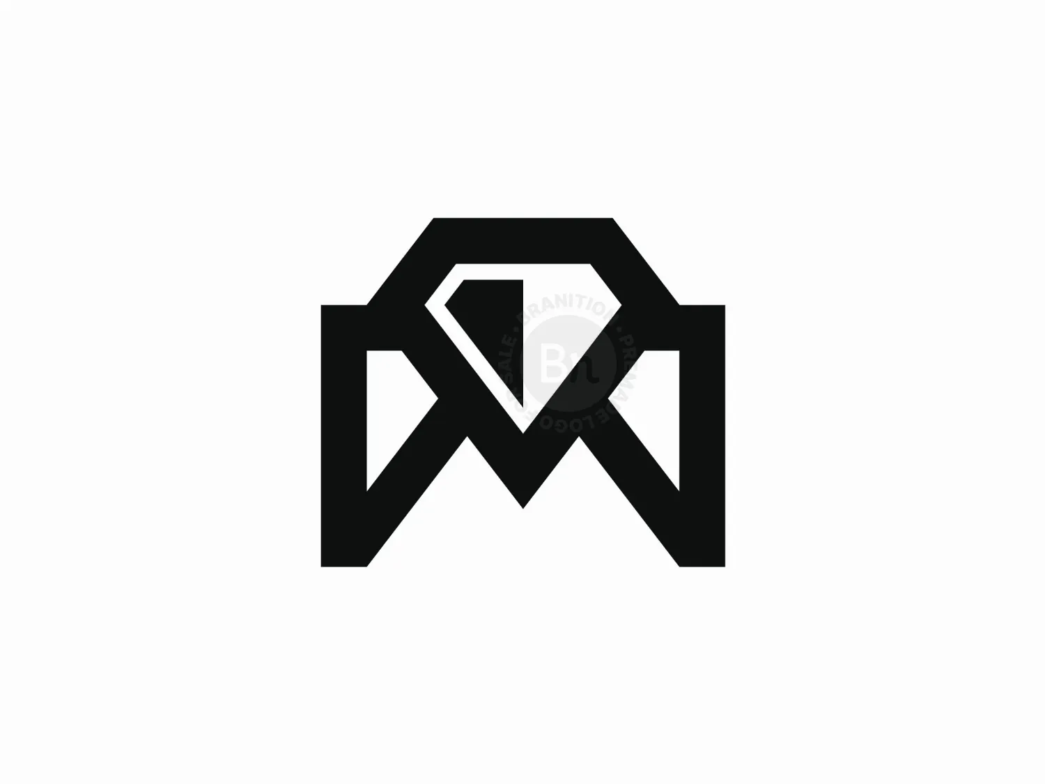 M Stand Diamond Logo