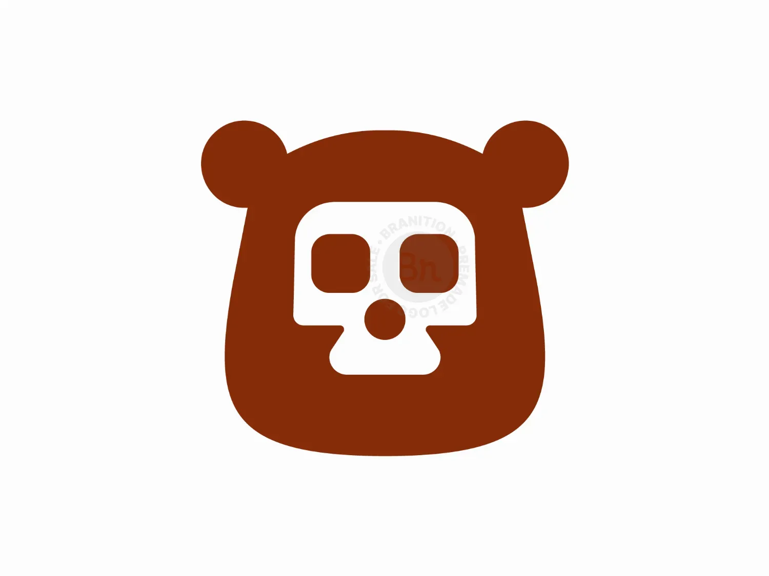 Skull Bear Logo