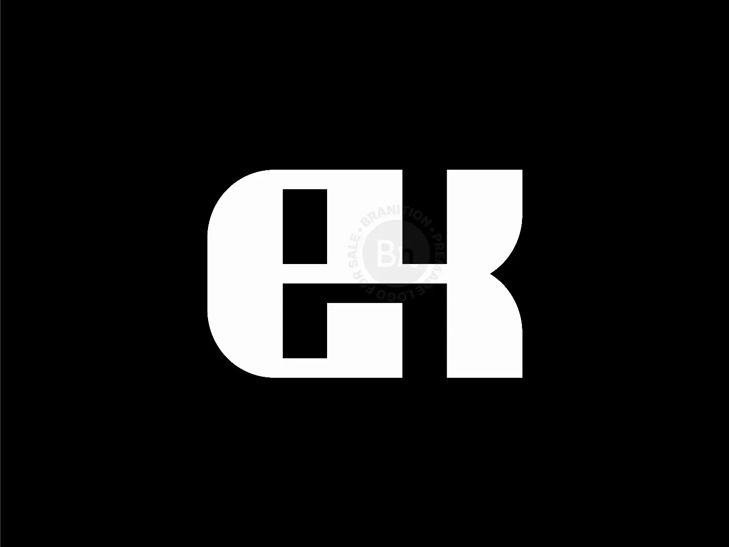 Letter EK KE Logo