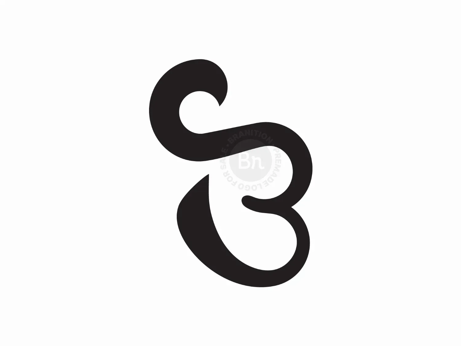 Bold BS Or SB Logo