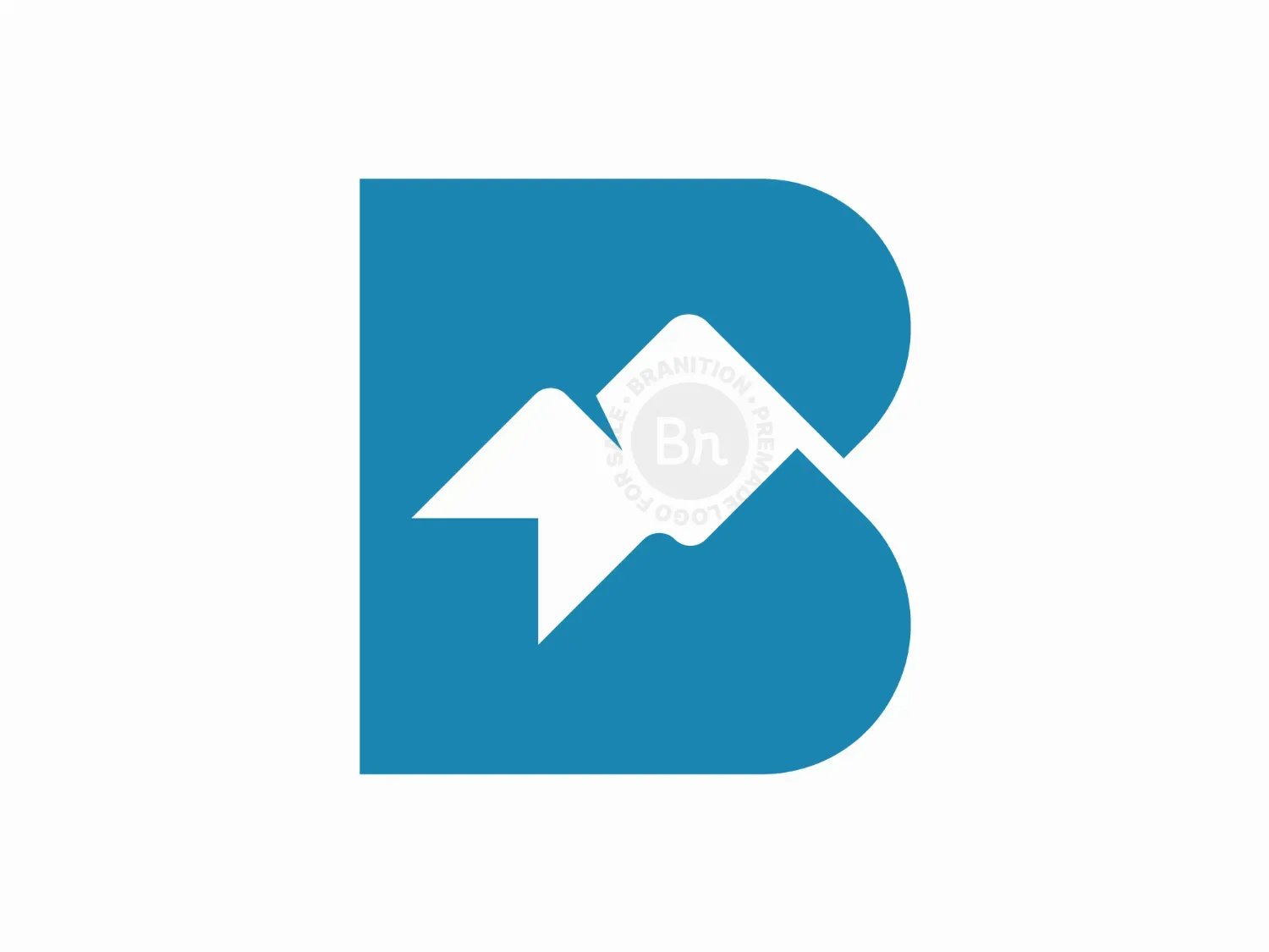 Modern B Flag Logo