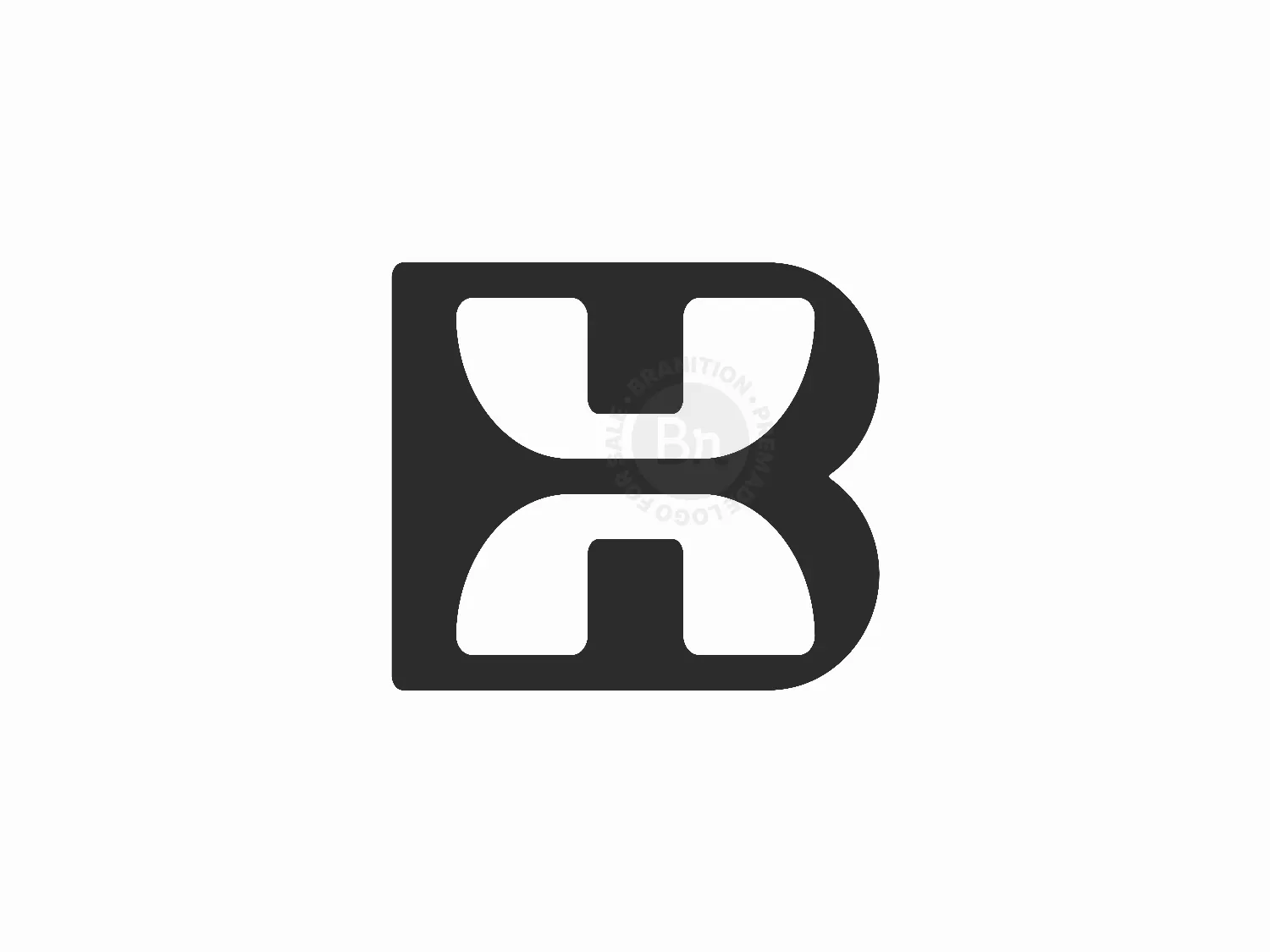 Letter BX Initial XB Logo