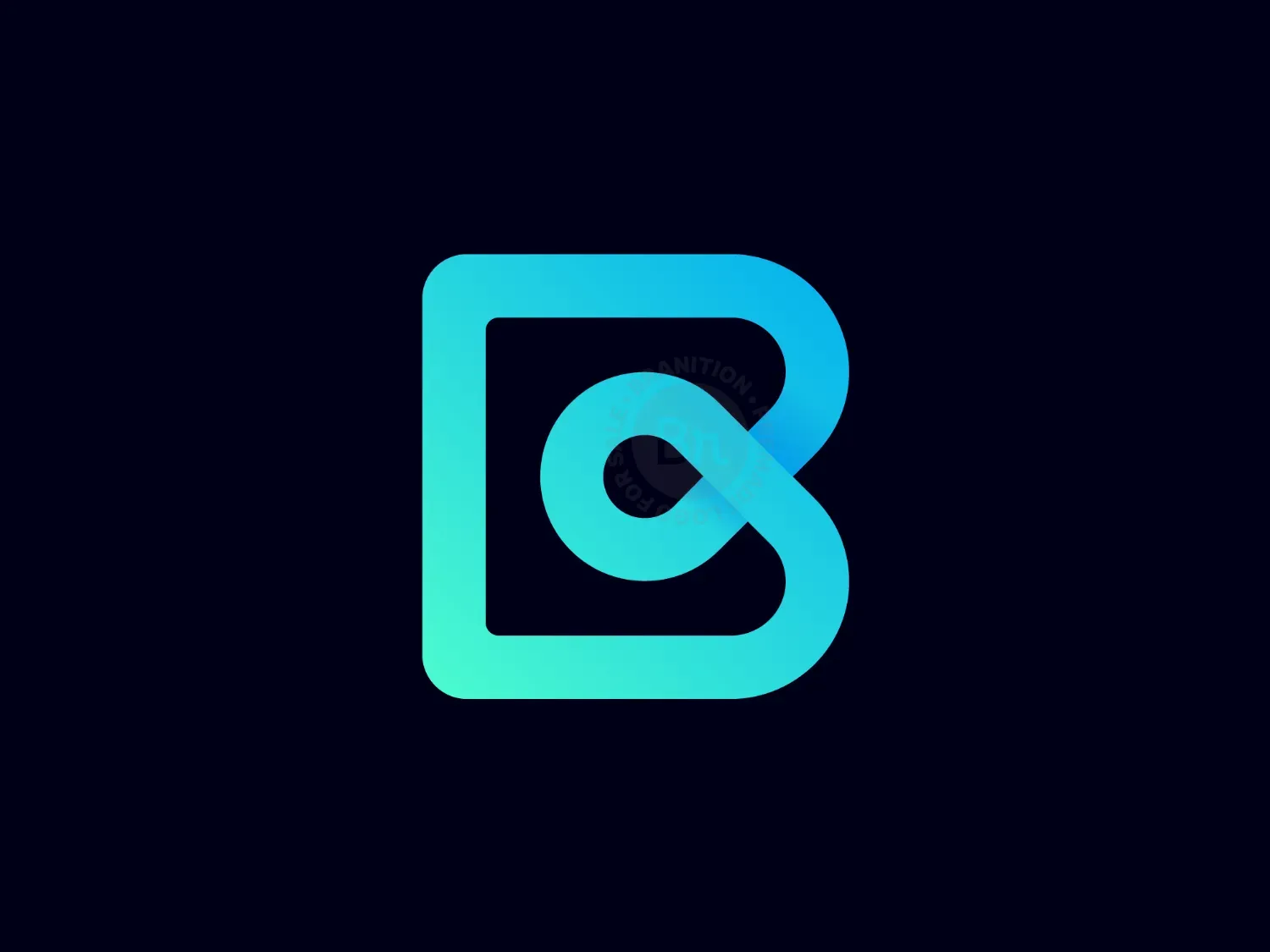 Modern B Logo