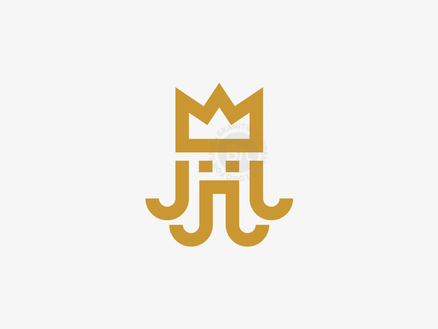 Minimalist King Logo