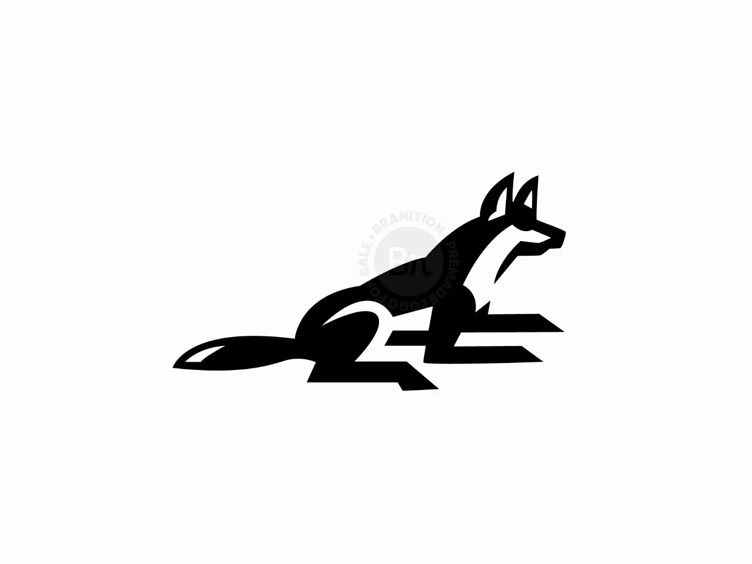 Wolf Chilling Out Logo