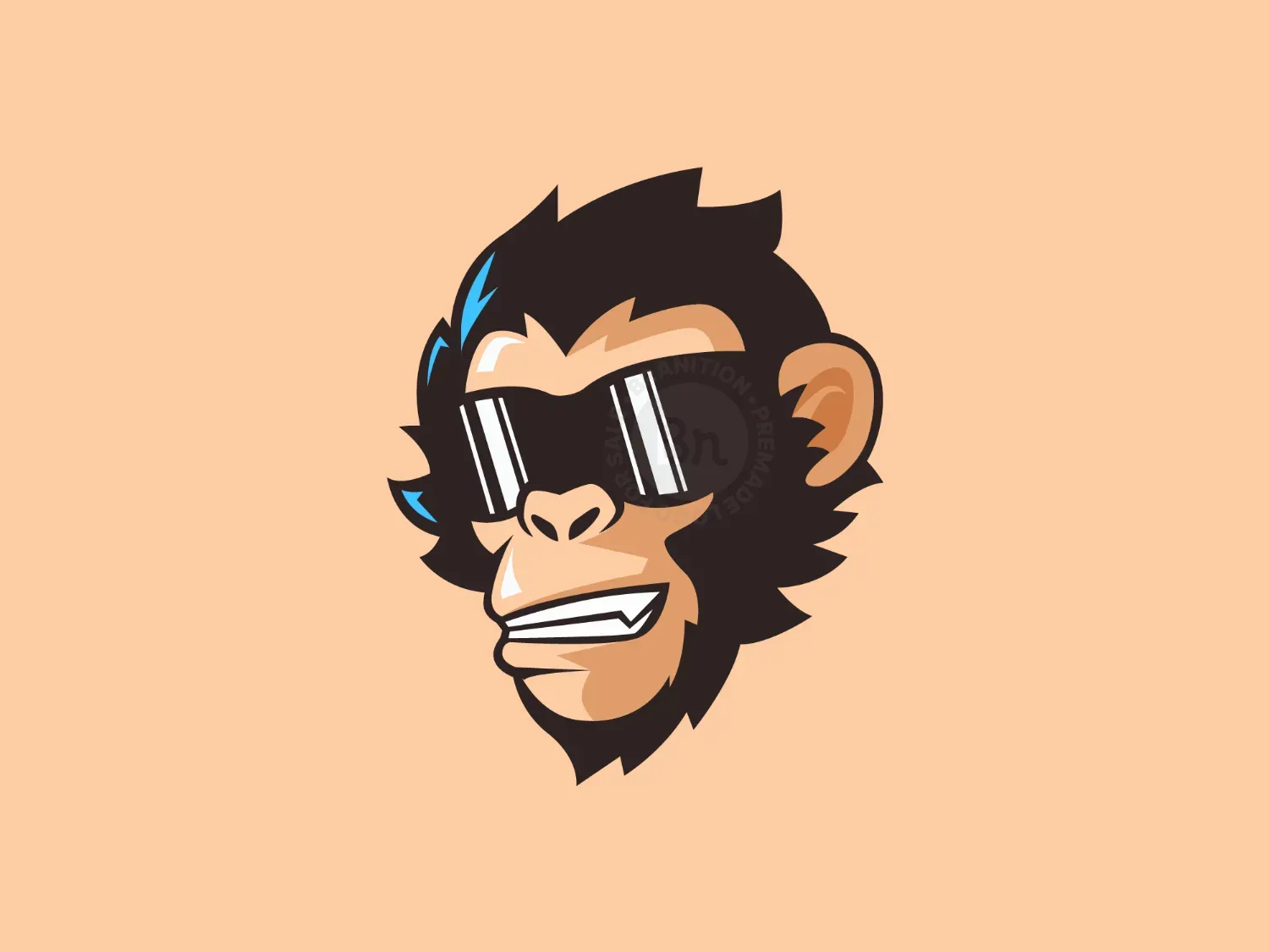 Mascot Monkey Logo