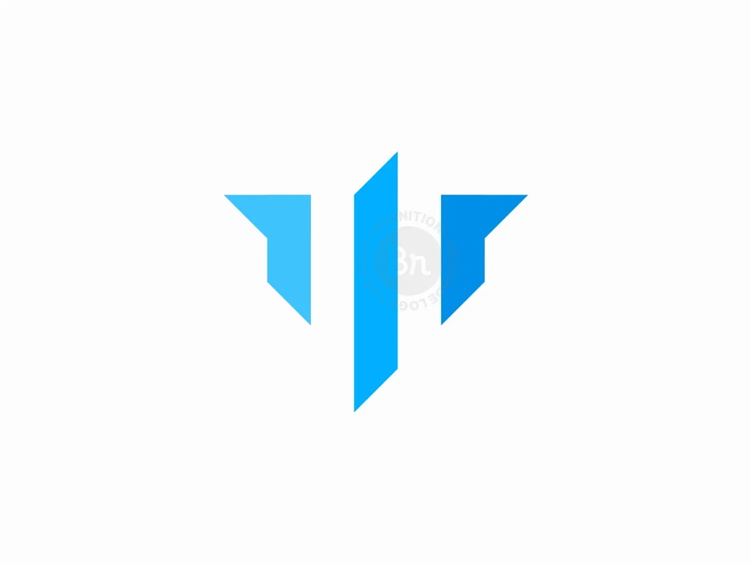 Abstract Trident Logo