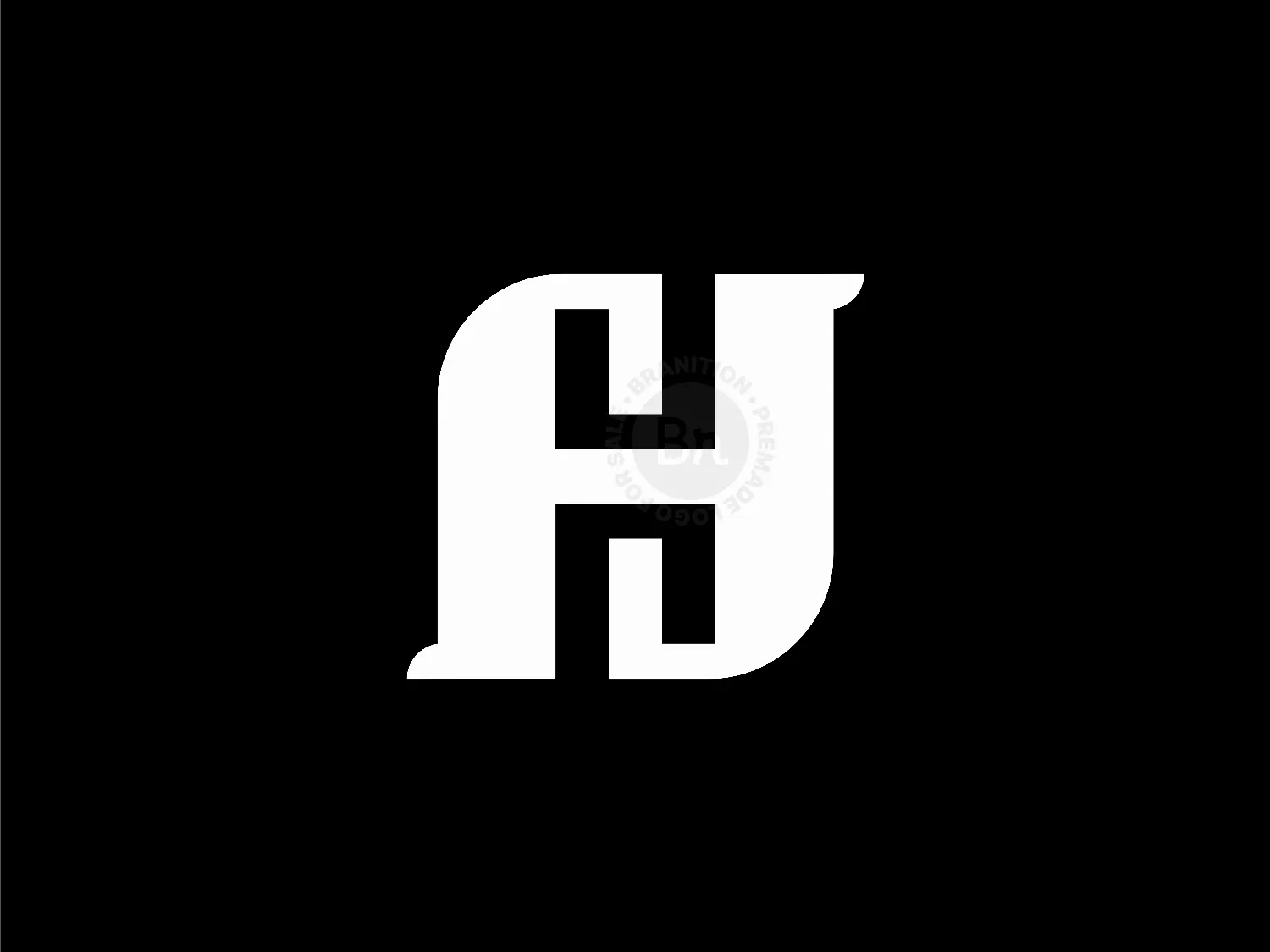 Letter NH HN Logo
