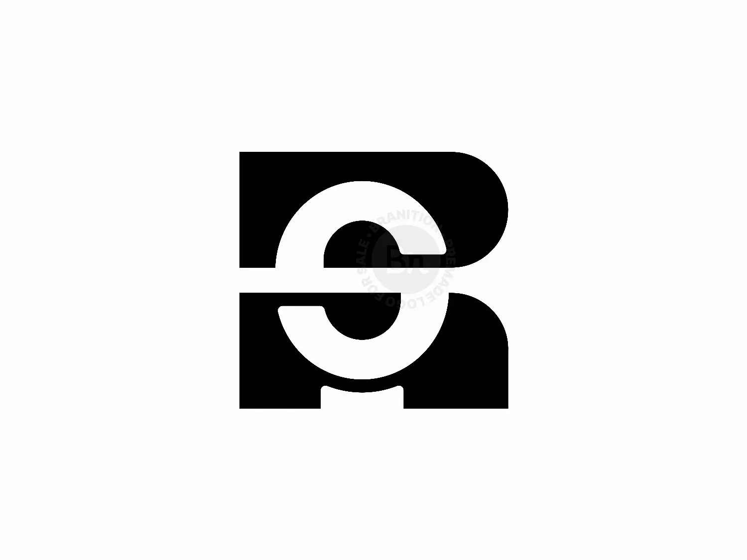 Letter RS SR Logo